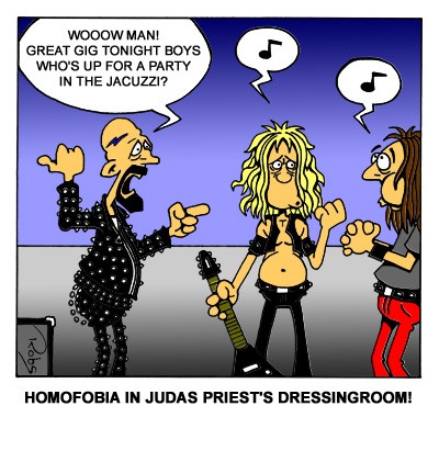 Judas Priest Cartoon