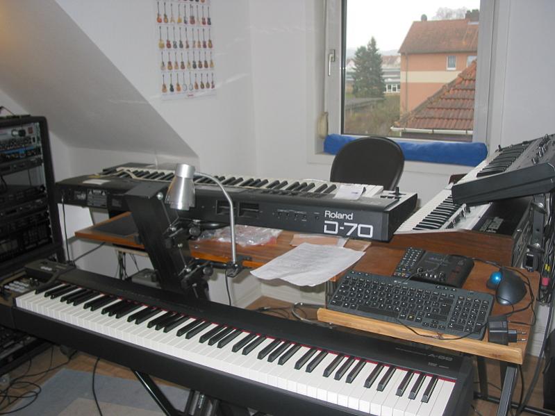 Keyboard-Zimmer, Setup neu, 2014