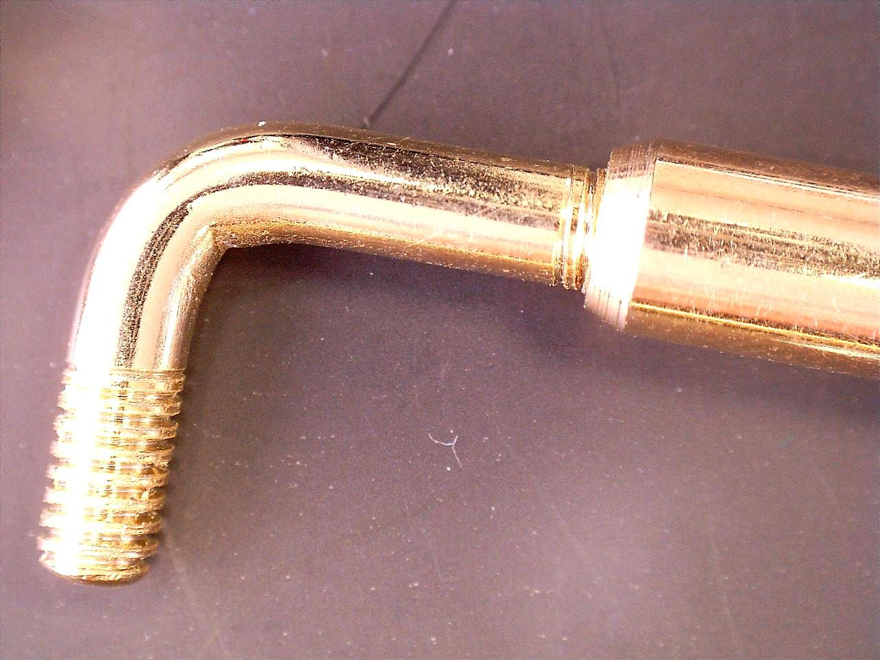 Kinnhalter-Klemmschraube Gold Detail