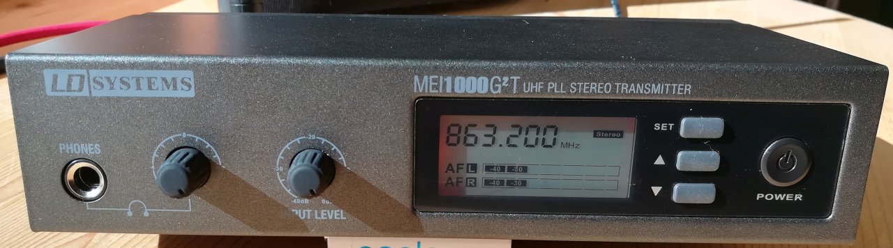 LD MEI-1000G2 In-Ear-System