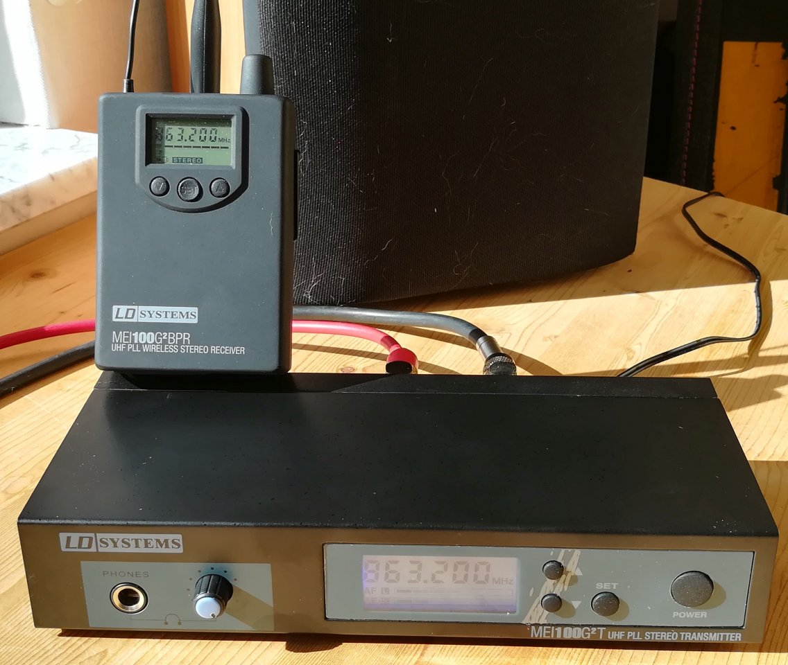 LD MEI-100G2 In-Ear-System