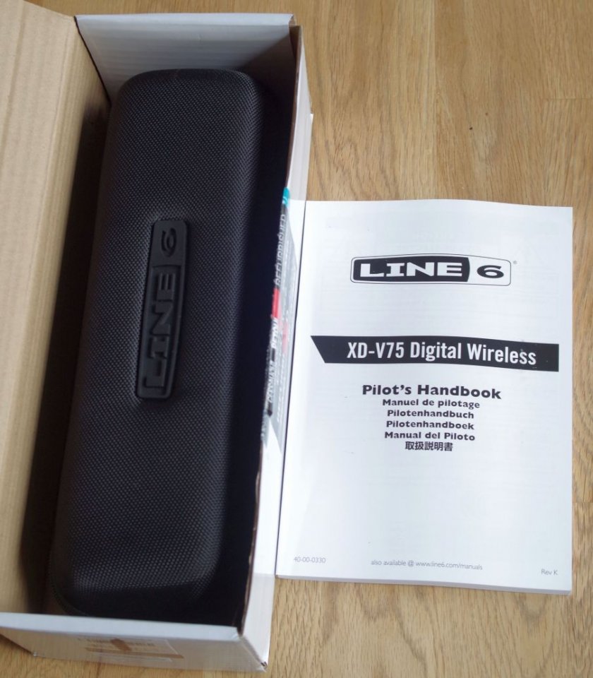 Line 6 TX-75 Handheld "B-Stock" im Karton