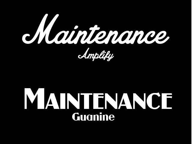 Maintenance