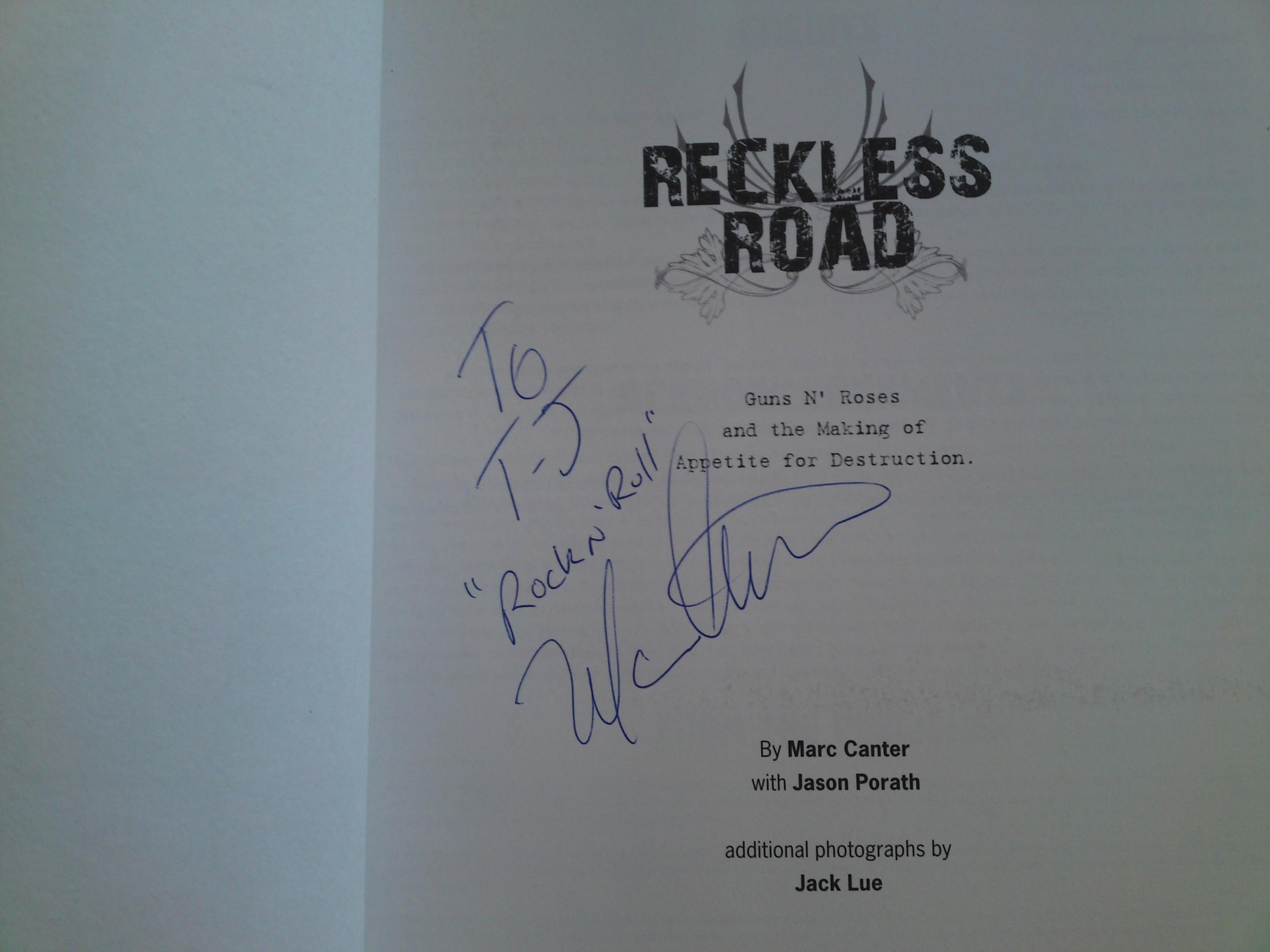 MARC CANTER - Reckless Road