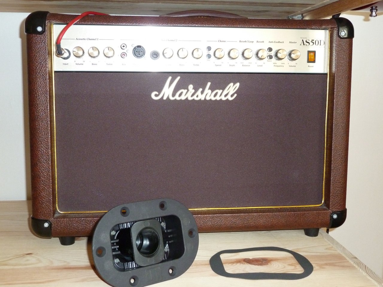 Marshall AS50D mit Adam Hall SM707