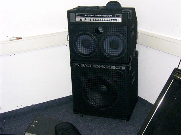 Meine alte Bassanlage - Gallien&Krueger 2x10er Combo sowie eine 15"-Zusatzbox