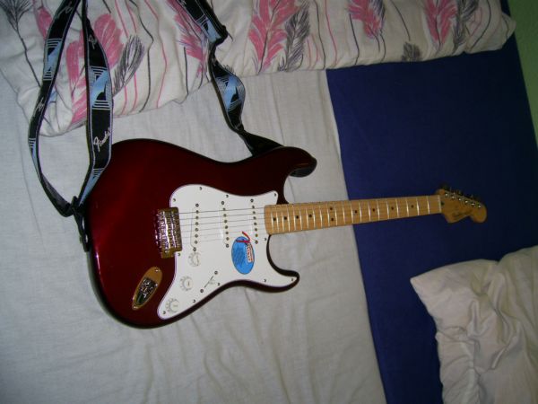 meine fender standart upgrade