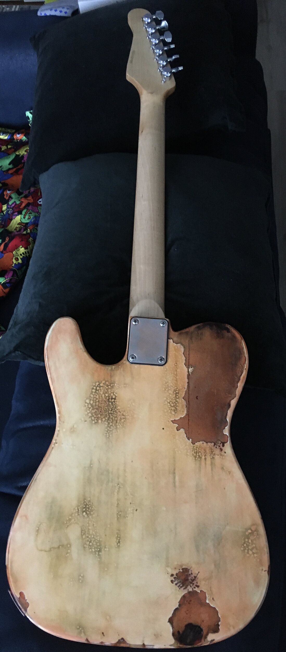 Neck mit WCS Locking Tuners