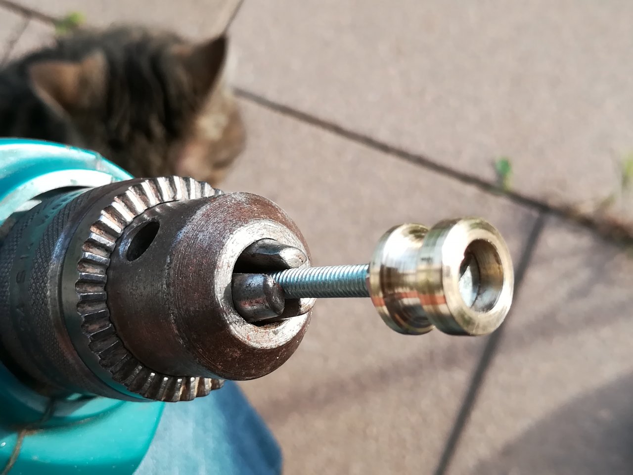 Paulus bekommt DIY-Security-locks