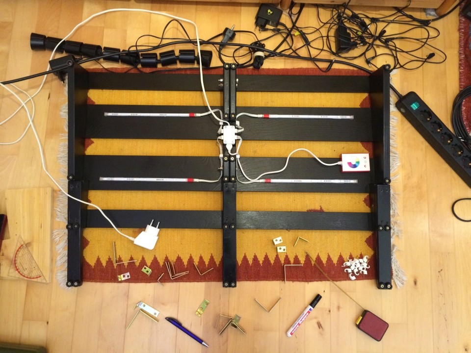 Pedalboard Unterbodenbeleuchtung