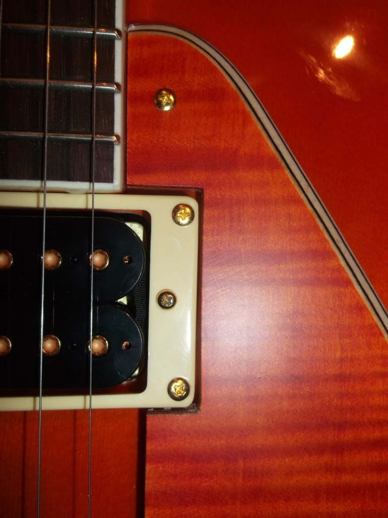 Pickguard Hals PU Fräsung1