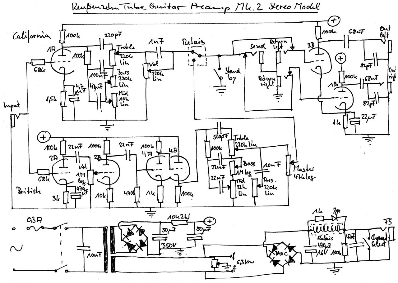 Reußenzehn Preamp MK.2 Klein