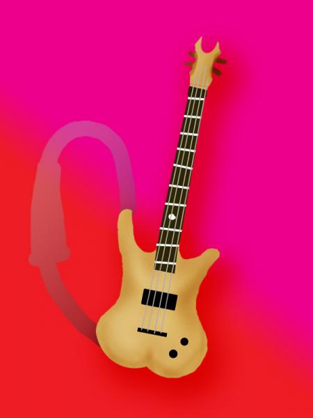 Sehr schneller Entwurf für den Arsch-Bass
(Sah um Papier wesentlich cooler aus - siehe The Thing That Should Not Be)