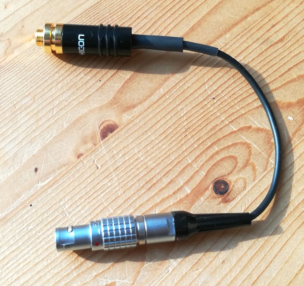 Sender-Adapter für Beyerdynamic mit Hicon 3,5mm-Buchse