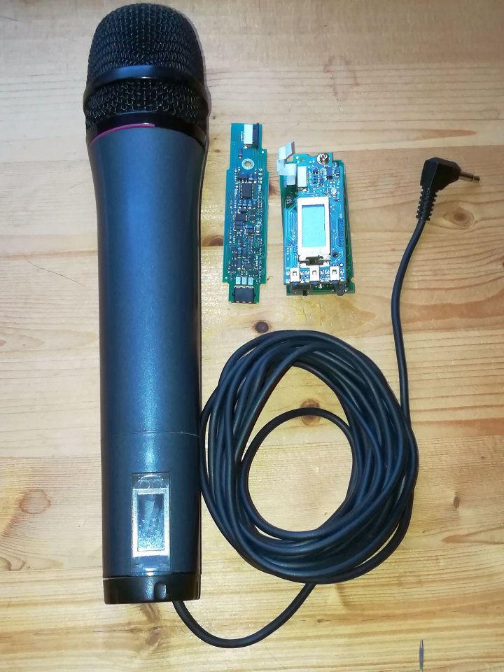 Sennheiser ew100 mit e865-Kapsel ohne Elektronik