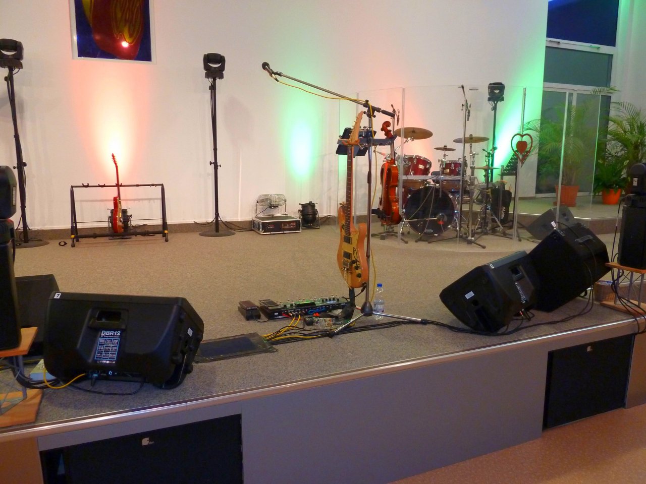 Stereo-Monitoring bei der Worship Rock Night