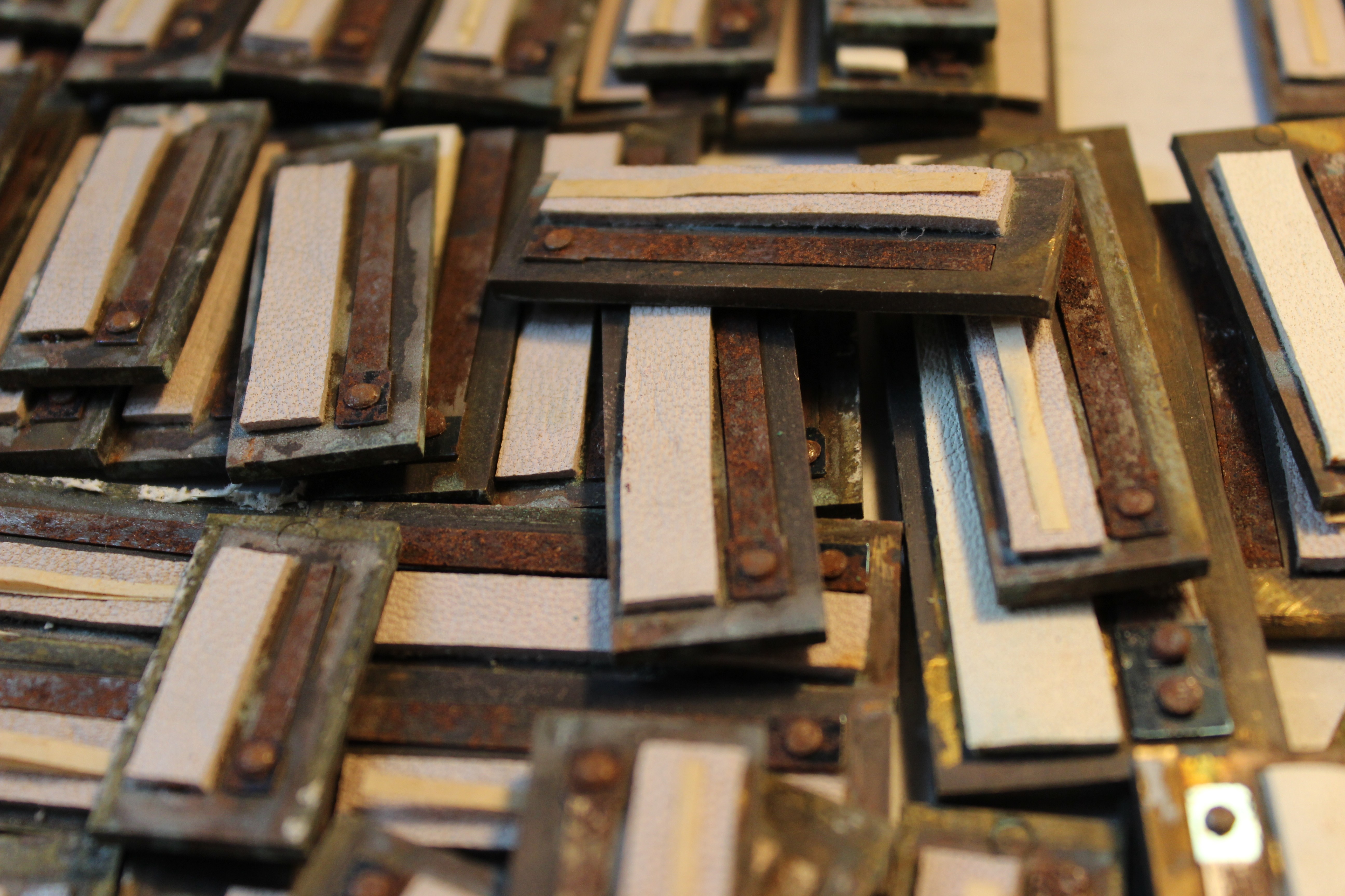 Stimmplatten Messing
