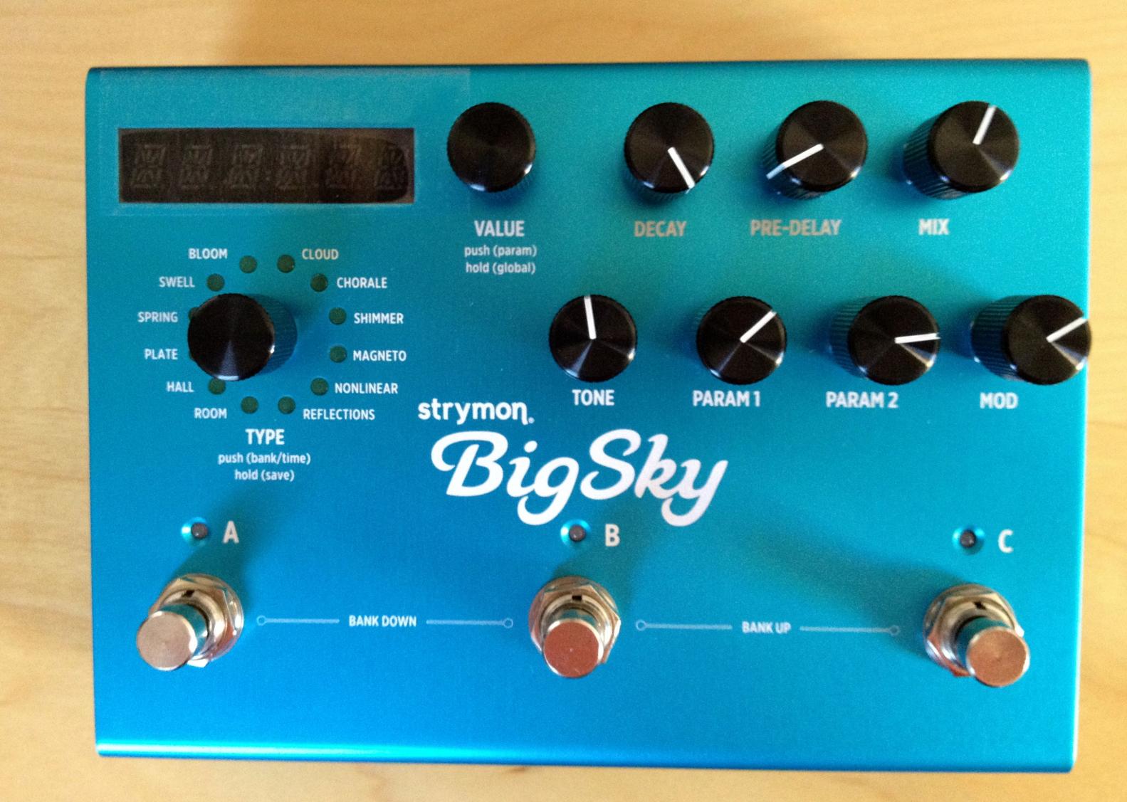 Strymon Big Sky, das beste Reverb am Markt, Gigantisch! S13 16595