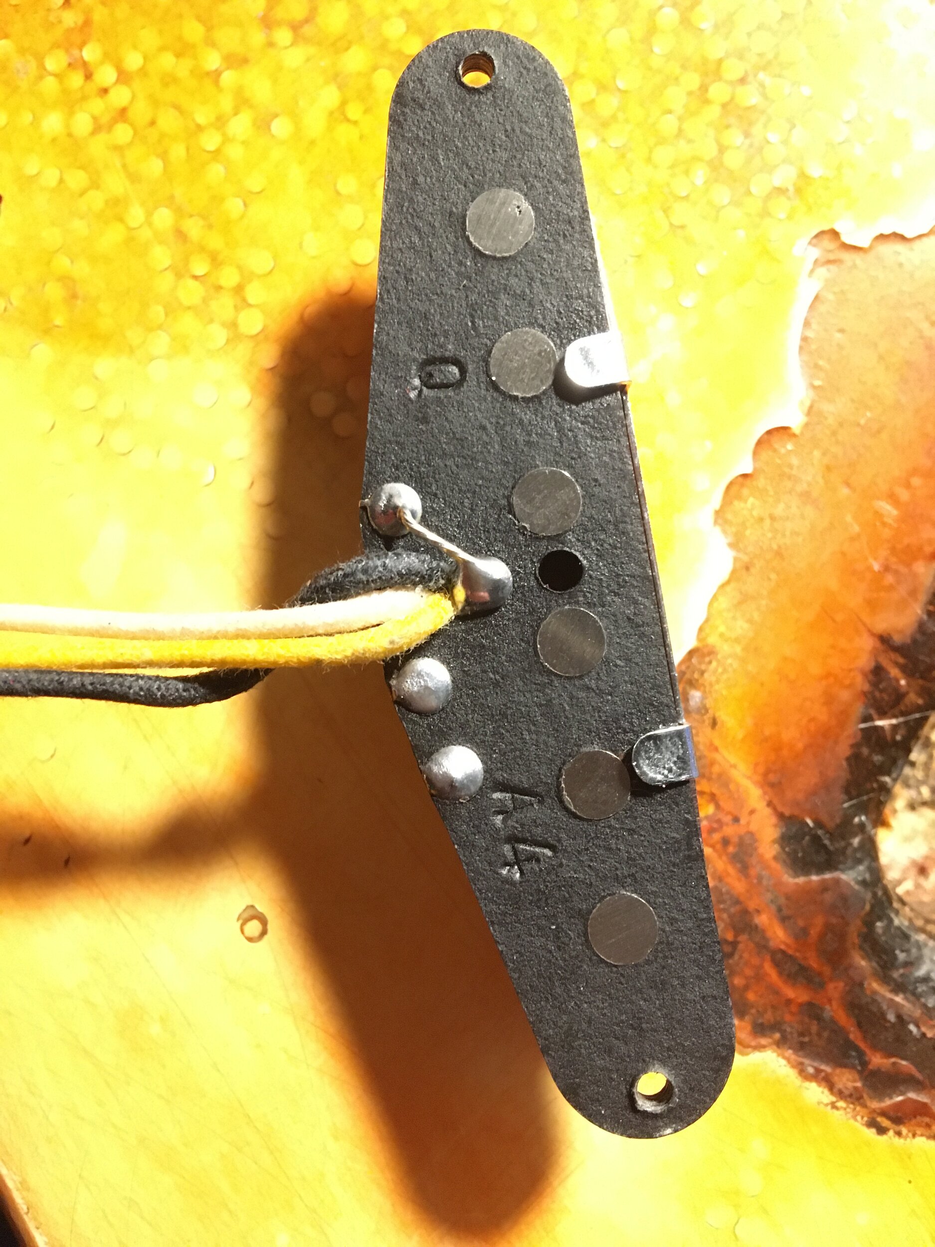 Tele Neck Pickup Handwound by Q Pickups