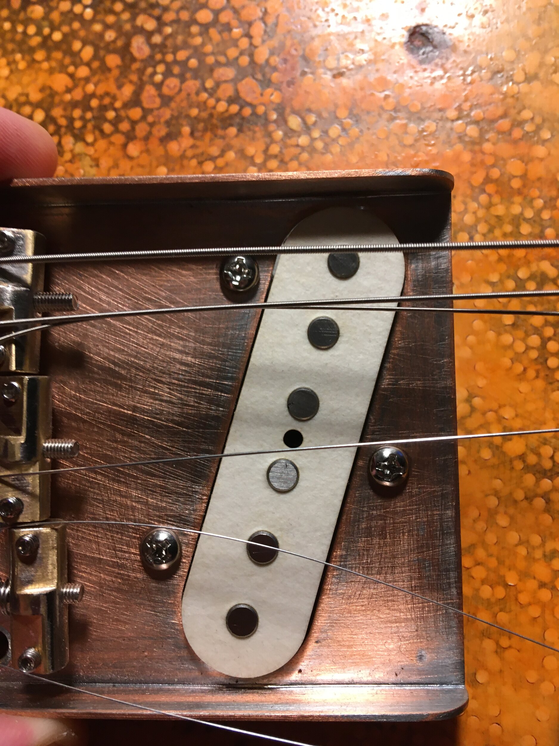 Telecaster A2 Bridge Hand Wound by Q pickups - verbaut