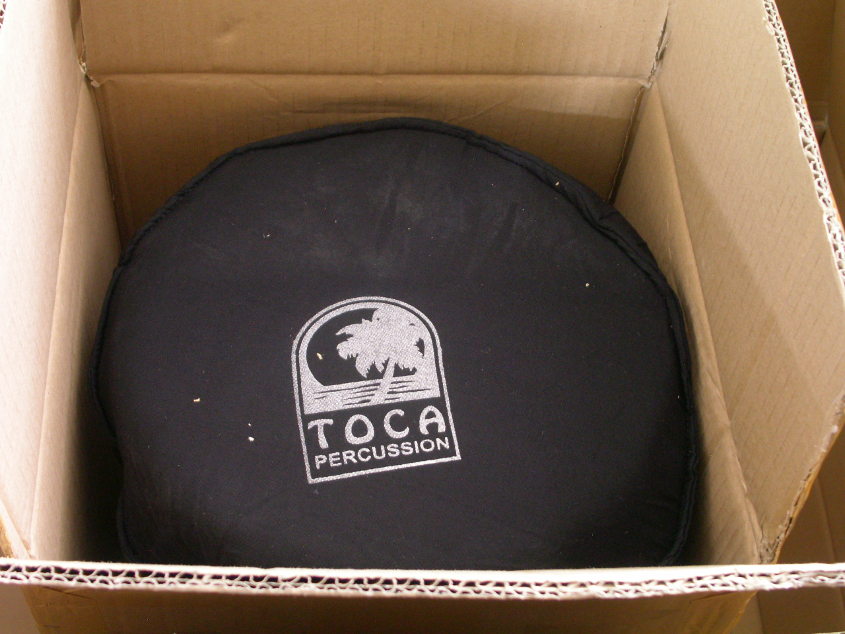 Toca Lightweight Djembe - Geöffnete Verpackung