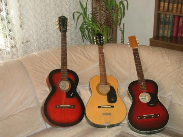 Trio Flattop, Framus 5/1-Kay 100-Egmond