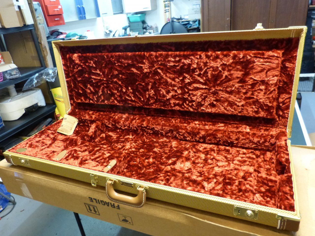tweed case - da war noch nie was drin