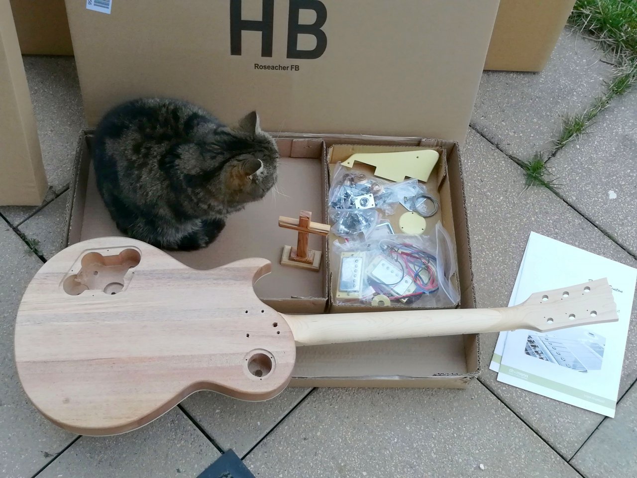 Unboxing meines Bausatzes