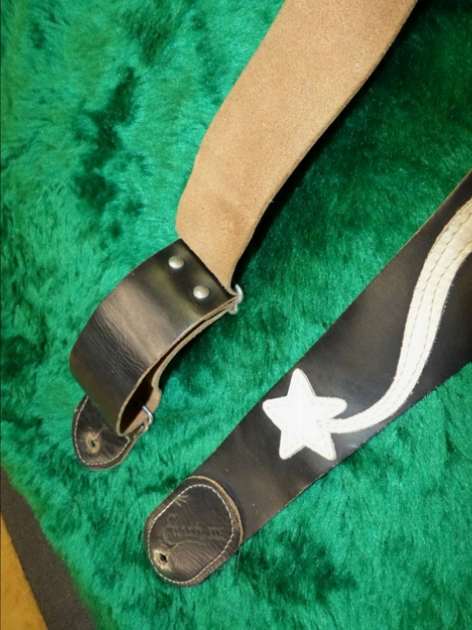 vintage guitar strap earth 3