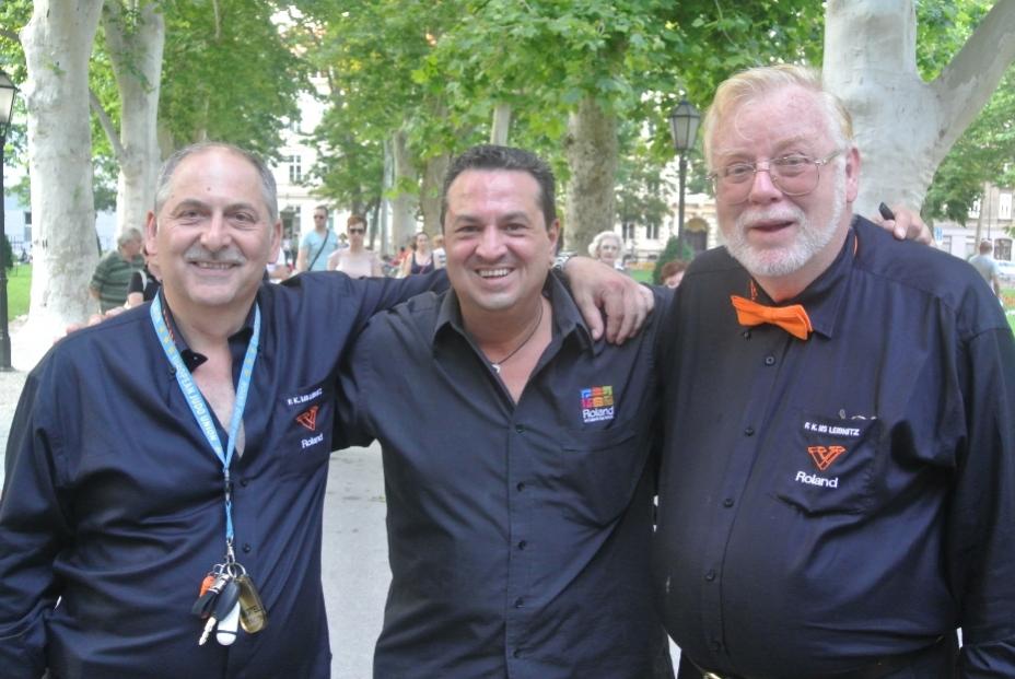 Walter Bigler Revapo
Marco Cinaglia Roland Europe
Accordion Dude 
im Zagreb Akkordeon Festival