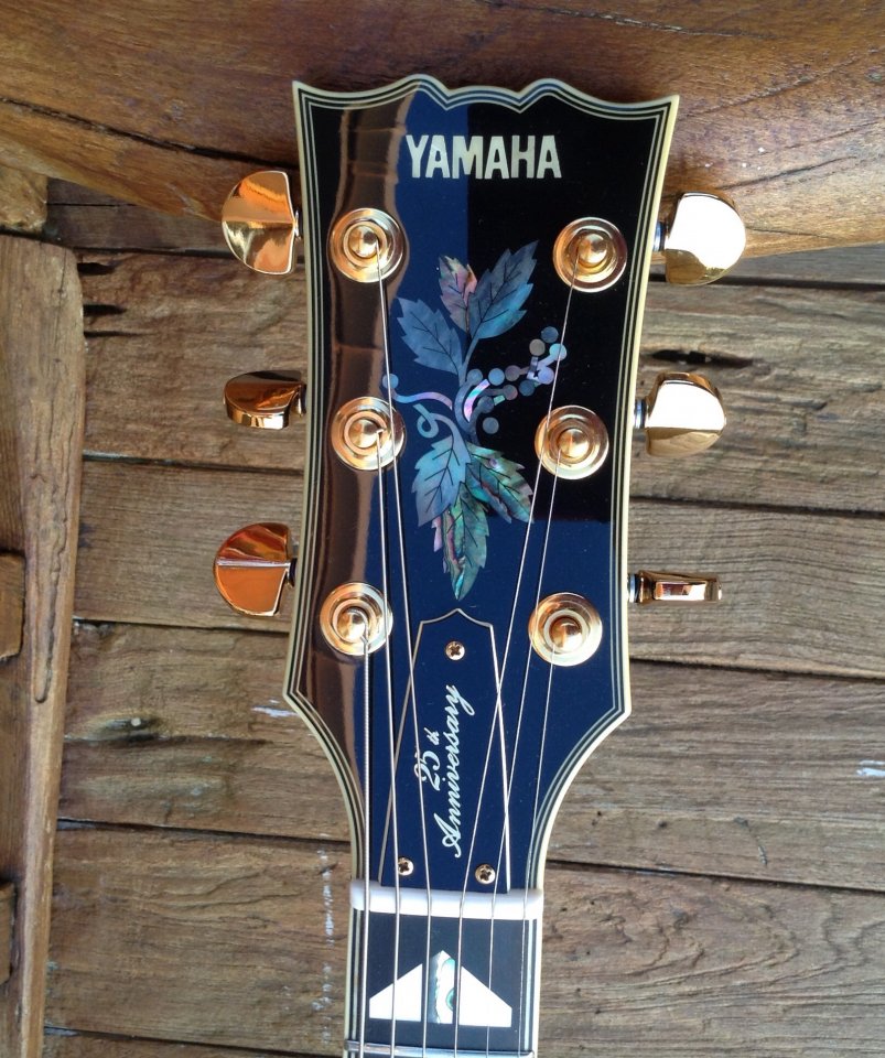 Yamaha SG25s head stock
