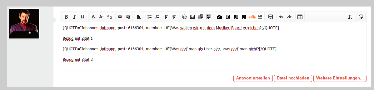 Zitate Im Editor Beantwortet