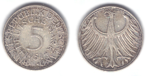Germania_5_marchi_1951.JPG