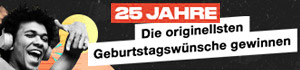 MB feiert 25. Geburtstag!
