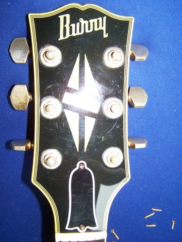 Burny Les Paul Custom RR LC 70 RR Musiker Board